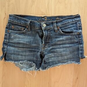 7for all mankind shorts